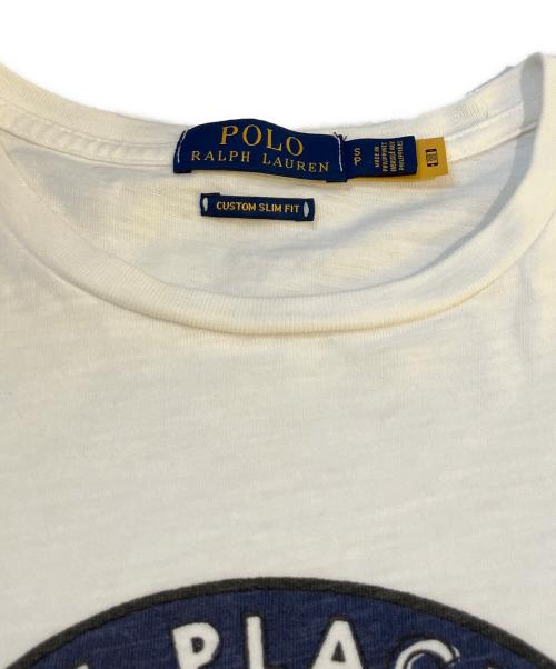 POLO RALPH LAUREN（ポロ・ラルフローレン）POLO RALPH LAUREN (ポロ・ラルフローレン) プリントTシャツ ホワイト サイズ:Sの古着・服飾アイテム