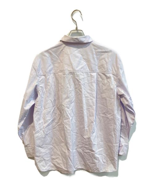 Spick and Span（スピック＆スパン）Spick and Span (スピック＆スパン) ライトオックスオーバーシャツ　25-050-200-2090-1-0 パープル サイズ:freeの古着・服飾アイテム