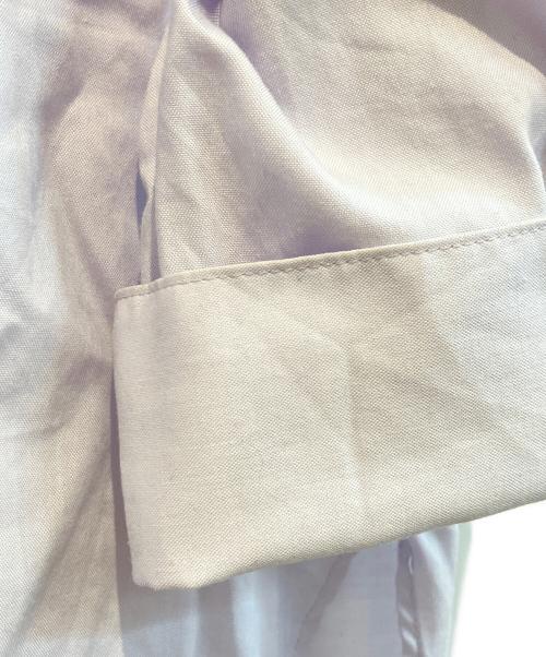 Spick and Span（スピック＆スパン）Spick and Span (スピック＆スパン) ライトオックスオーバーシャツ　25-050-200-2090-1-0 パープル サイズ:freeの古着・服飾アイテム