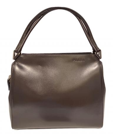 中古・古着通販】PRADA (プラダ) セミショルダーバッグ ブラウン