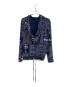 JOHN GALLIANO (ジョンガリアーノ) ニュースペーパー柄パーカー ネイビー サイズ:XS：14000円