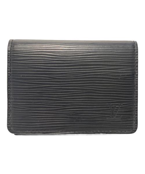 LOUIS VUITTON（ルイ ヴィトン）LOUIS VUITTON (ルイ ヴィトン) カードケース M62292 ブラックの古着・服飾アイテム