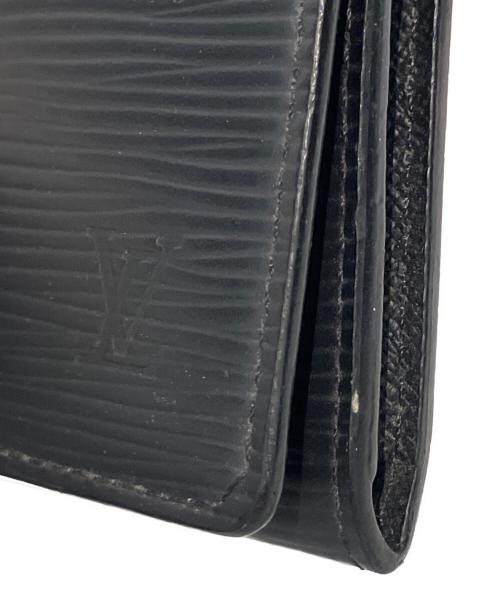 LOUIS VUITTON（ルイ ヴィトン）LOUIS VUITTON (ルイ ヴィトン) カードケース M62292 ブラックの古着・服飾アイテム