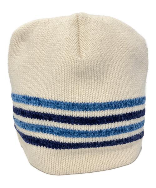 stussy（ステューシー）stussy (ステューシー) ニット帽 アイボリーの古着・服飾アイテム