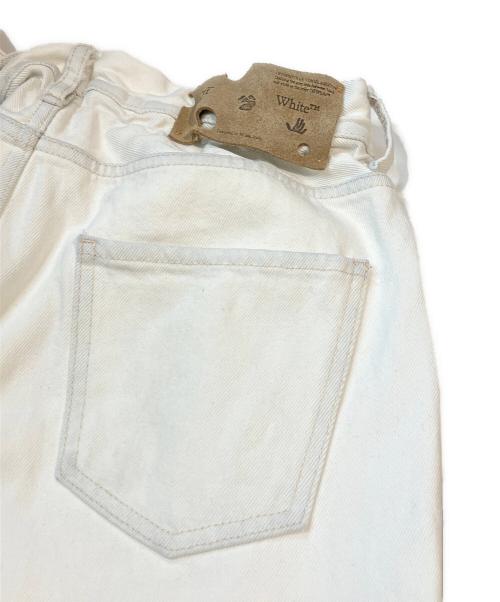 OFFWHITE（オフホワイト）OFFWHITE (オフホワイト) デニムパンツ ホワイト サイズ:30の古着・服飾アイテム