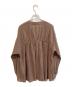 JOURNAL STANDARD relume (ジャーナルスタンダード レリューム) T/R強撚ブラウス　26051462980020 ブラウン サイズ:free：8000円