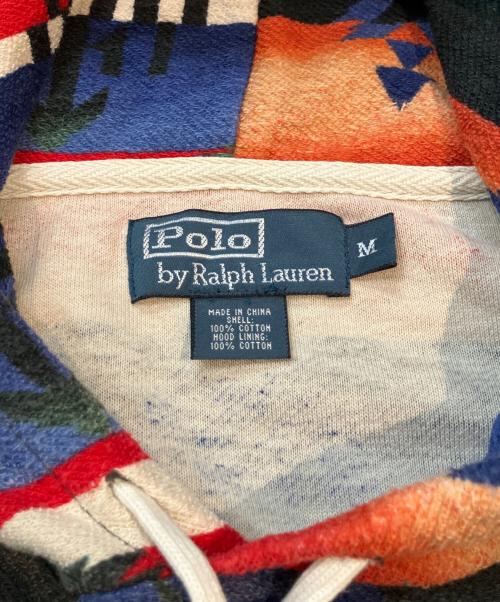 POLO RALPH LAUREN（ポロ・ラルフローレン）POLO RALPH LAUREN (ポロ・ラルフローレン) ネイティブ柄パーカー マルチカラー サイズ:Mの古着・服飾アイテム