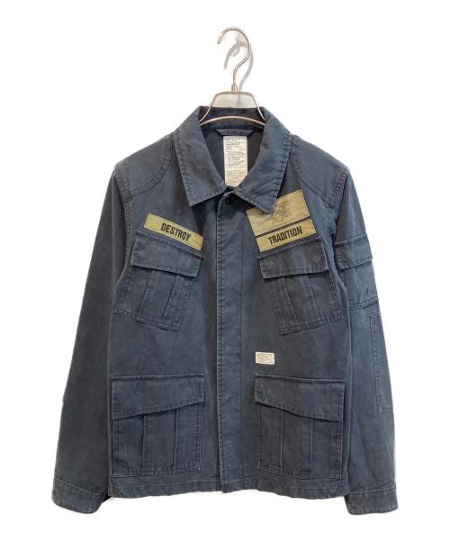 WTAPS（ダブルタップス）WTAPS (ダブルタップス) ミリタリージャケット ネイビー サイズ:Ｌの古着・服飾アイテム