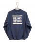 ZETT by BEAMS DESIGN (ゼットバイビームスデザイン) 長袖ピステ ネイビー サイズ:O 未使用品：5000円