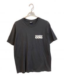 stussy×CDG（ステューシー×シーディージー）の古着「半袖Tシャツ」｜ブラック
