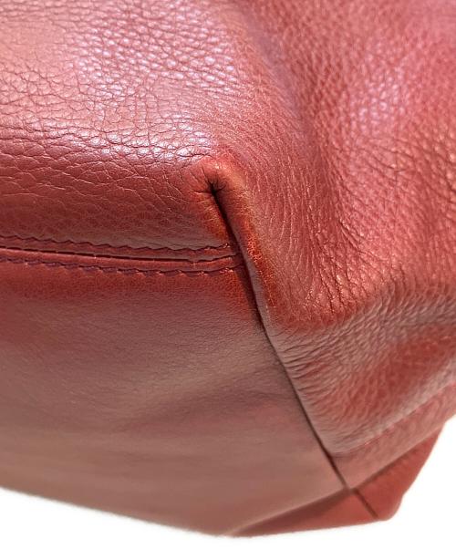 MaxMara（マックスマーラ）MaxMara (マックスマーラ) ハンドバッグ ボルドーの古着・服飾アイテム
