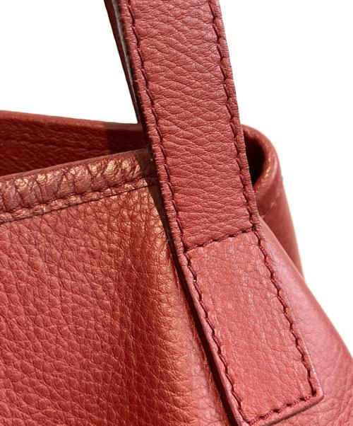 MaxMara（マックスマーラ）MaxMara (マックスマーラ) ハンドバッグ ボルドーの古着・服飾アイテム
