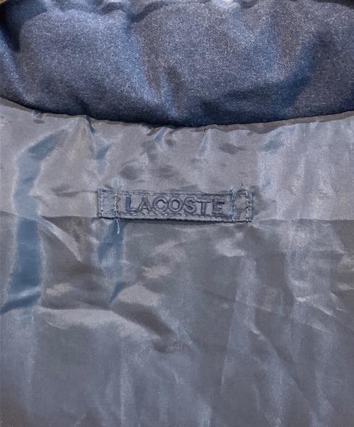 LACOSTE（ラコステ）LACOSTE (ラコステ) ダウンジャケット　BH737E ネイビー サイズ:48/3の古着・服飾アイテム