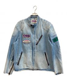 SHIDEN（シデン）の古着「MOTOR CYCLE DENIM JACKET」｜インディゴ