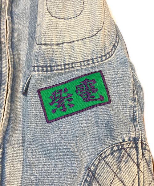 SHIDEN（シデン）shiden (シデン) MOTOR CYCLE DENIM JACKET インディゴ サイズ:Lの古着・服飾アイテム