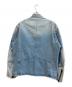 shiden (シデン) MOTOR CYCLE DENIM JACKET インディゴ サイズ:L：18000円