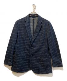 ARMANI EXCHANGE（アルマーニ エクスチェンジ）の古着「Denim Blazer」｜インディゴ