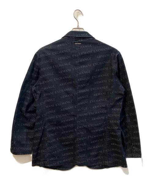 ARMANI EXCHANGE（アルマーニ エクスチェンジ）ARMANI EXCHANGE (アルマーニ エクスチェンジ) Denim Blazer インディゴ サイズ:40の古着・服飾アイテム