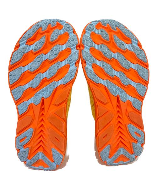 HOKAONEONE（ホカオネオネ）HOKAONEONE (ホカオネオネ) ローカットスニーカー　F27222D オレンジ サイズ:26の古着・服飾アイテム