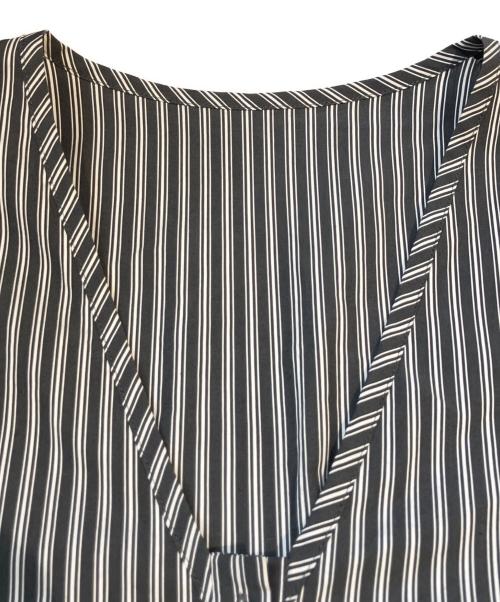 MAISON SPECIAL（メゾンスペシャル）MAISON SPECIAL (メゾンスペシャル) Edge Trim Ruffle Shirt ブラック サイズ:Fの古着・服飾アイテム