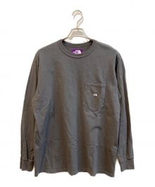 THE NORTHFACE PURPLELABEL（ザ・ノースフェイス パープルレーベル）の古着「長袖Tシャツ」｜グレー
