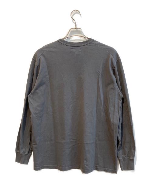 THE NORTHFACE PURPLELABEL（ザ・ノースフェイス パープルレーベル）THE NORTHFACE PURPLELABEL (ザ・ノースフェイス パープルレーベル) 長袖Tシャツ グレー サイズ:Mの古着・服飾アイテム