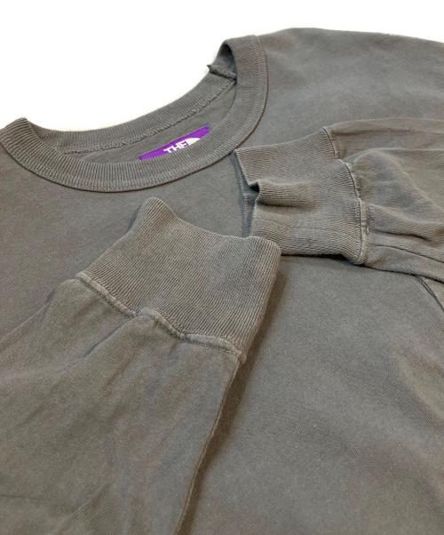 THE NORTHFACE PURPLELABEL（ザ・ノースフェイス パープルレーベル）THE NORTHFACE PURPLELABEL (ザ・ノースフェイス パープルレーベル) 長袖Tシャツ グレー サイズ:Mの古着・服飾アイテム