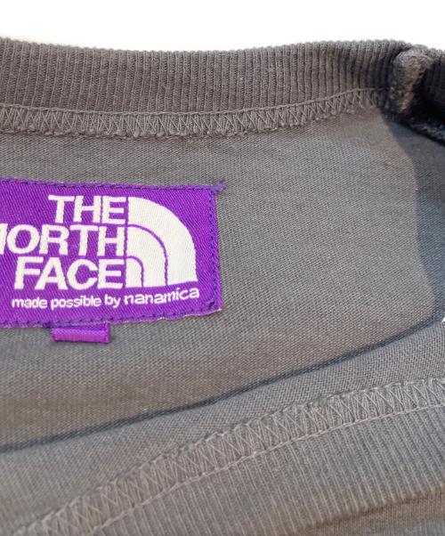 THE NORTHFACE PURPLELABEL（ザ・ノースフェイス パープルレーベル）THE NORTHFACE PURPLELABEL (ザ・ノースフェイス パープルレーベル) 長袖Tシャツ グレー サイズ:Mの古着・服飾アイテム