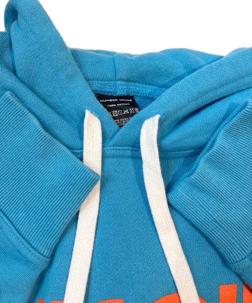 NUMBER (N)INE（ナンバーナイン）NUMBER (N)INE (ナンバーナイン) プルオーバーパーカー ブルー サイズ:2の古着・服飾アイテム