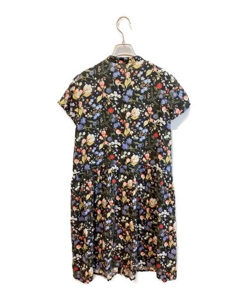 Shower Party（シャワーパーティー）Shower Party (シャワーパーティー) リバティプリントワンピース ネイビー サイズ:Sの古着・服飾アイテム