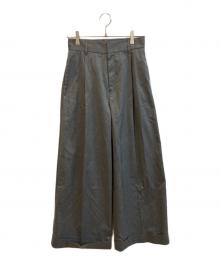 MARW UNITED ARROWS（マルゥ ユナイテッドアローズ）の古着「ワイドパンツ 9114-604-0043」｜グレー