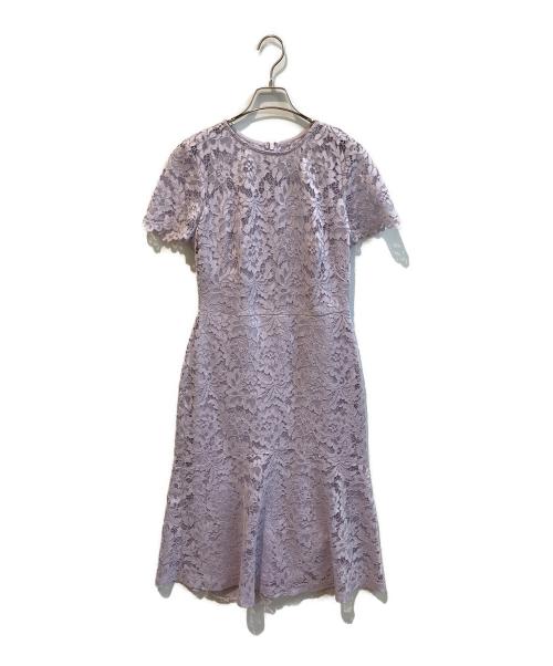 LAUREN RALPH LAUREN（ローレン ラルフ ローレン）LAUREN RALPH LAUREN (ローレンラルフローレン) レースワンピース パープル サイズ:2の古着・服飾アイテム