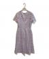 LAUREN RALPH LAUREN (ローレンラルフローレン) レースワンピース パープル サイズ:2：6000円