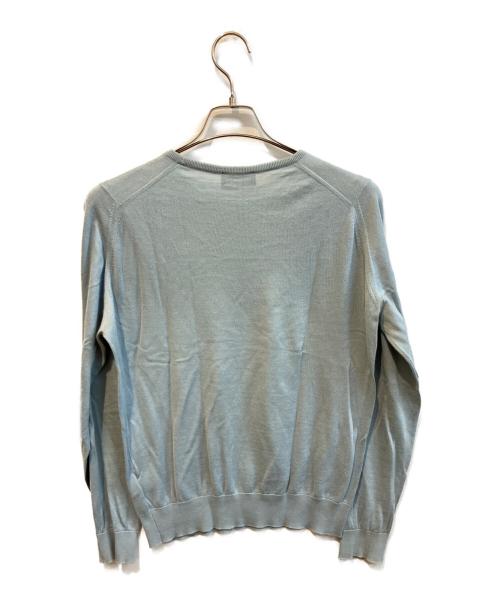 JOHN SMEDLEY（ジョンスメドレー）JOHN SMEDLEY (ジョンスメドレー) コットンニット スカイブルー サイズ:Sの古着・服飾アイテム