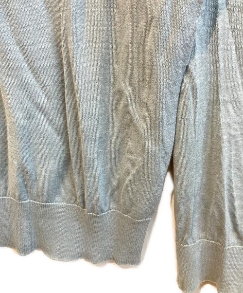 JOHN SMEDLEY（ジョンスメドレー）JOHN SMEDLEY (ジョンスメドレー) コットンニット スカイブルー サイズ:Sの古着・服飾アイテム