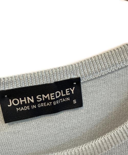 JOHN SMEDLEY（ジョンスメドレー）JOHN SMEDLEY (ジョンスメドレー) コットンニット スカイブルー サイズ:Sの古着・服飾アイテム