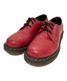Dr.Martens（ドクターマーチン）の古着「3ホールシューズ」｜レッド