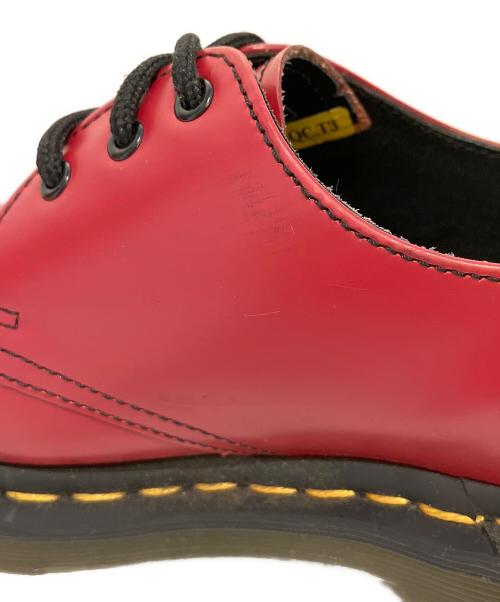 Dr.Martens（ドクターマーチン）Dr.Martens (ドクターマーチン) 3ホールシューズ レッド サイズ:UK4の古着・服飾アイテム