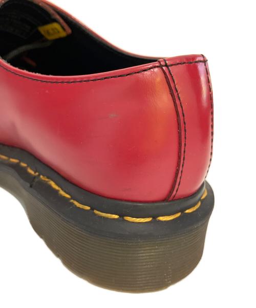 Dr.Martens（ドクターマーチン）Dr.Martens (ドクターマーチン) 3ホールシューズ レッド サイズ:UK4の古着・服飾アイテム