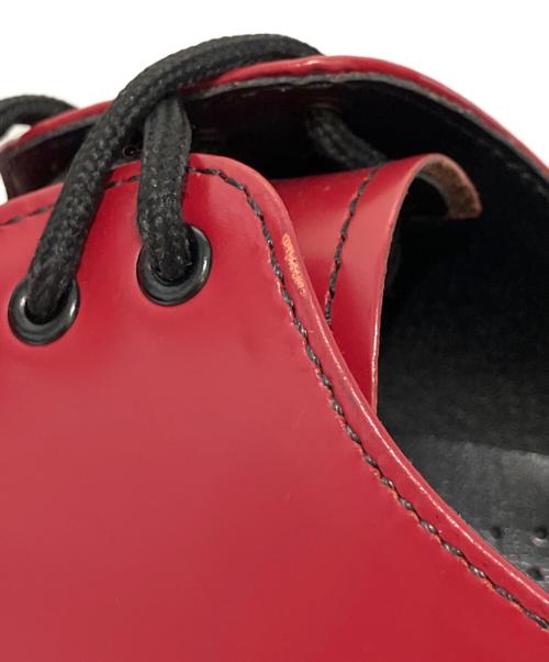 Dr.Martens（ドクターマーチン）Dr.Martens (ドクターマーチン) 3ホールシューズ レッド サイズ:UK4の古着・服飾アイテム