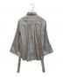 Rito (リト) ストライプシャツ/REVERSIBLE SHIRT WITH BELT 0779RTS705B ホワイト×グレー サイズ:36：5000円