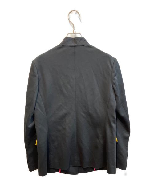 PS Paul Smith（ＰＳポールスミス）PS Paul Smith (ＰＳポールスミス) ノーカラージャケット ブラック サイズ:40の古着・服飾アイテム
