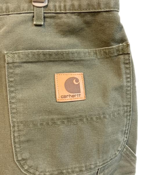 CarHartt（カーハート）CarHartt (カーハート) 裏チェックネルペインターパンツ カーキ サイズ:40の古着・服飾アイテム