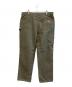 CarHartt (カーハート) 裏チェックネルペインターパンツ カーキ サイズ:40：10000円