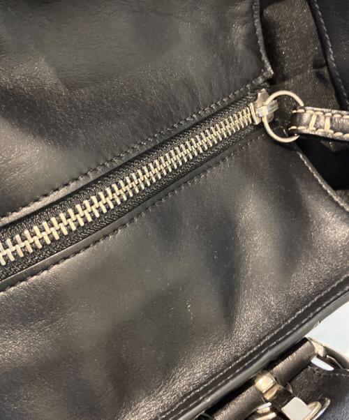 COACH（コーチ）COACH (コーチ) レザートートバッグ　10037 ブラックの古着・服飾アイテム