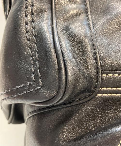 COACH（コーチ）COACH (コーチ) レザートートバッグ　10037 ブラックの古着・服飾アイテム
