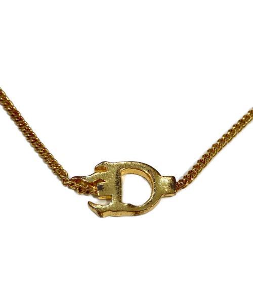 Christian Dior（クリスチャン ディオール）Christian Dior (クリスチャン ディオール) Dロゴブレスレット ゴールドの古着・服飾アイテム
