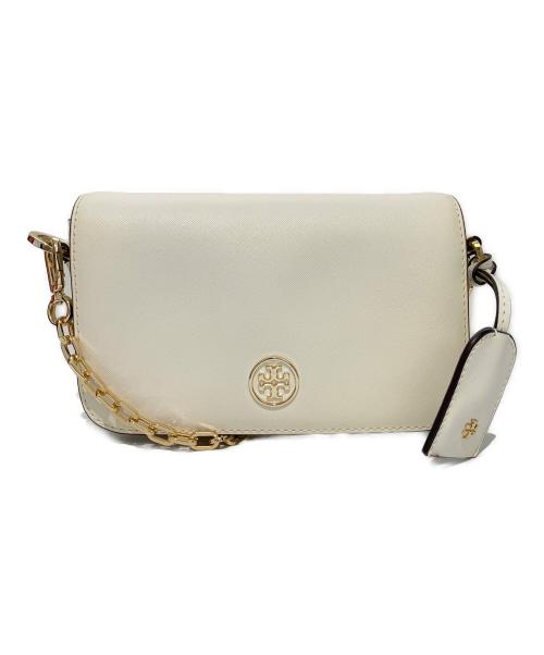 TORY BURCH（トリーバーチ）TORY BURCH (トリーバーチ) チェーンショルダーバッグ　HFA031 アイボリーの古着・服飾アイテム