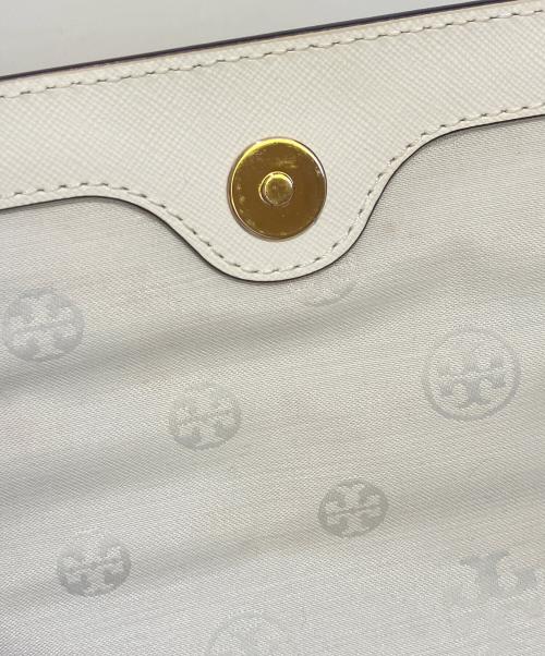 TORY BURCH（トリーバーチ）TORY BURCH (トリーバーチ) チェーンショルダーバッグ　HFA031 アイボリーの古着・服飾アイテム