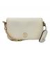 TORY BURCH（トリーバーチ）の古着「チェーンショルダーバッグ　HFA031」｜アイボリー